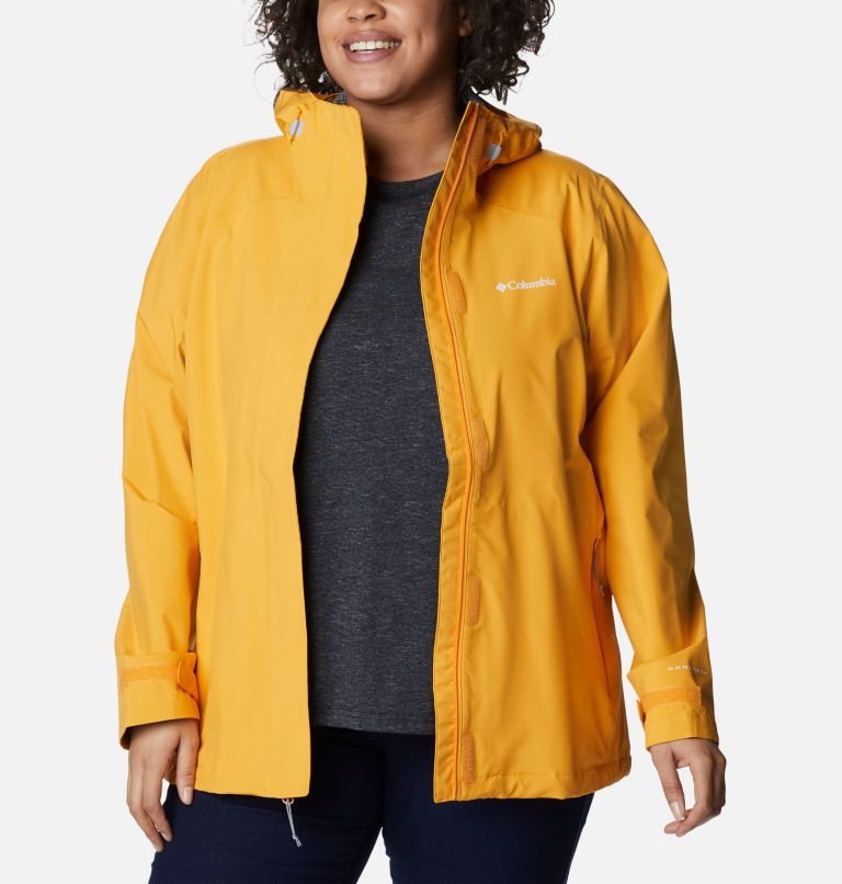 Jachete Shell Columbia Earth Explorer Dama Mango | Plus Size HT078AQ19